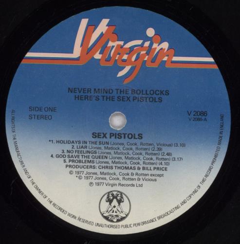 洋楽 Sex Pistols Never Mind The Bollocks LP 51V2NATACeL._UF350,350_QL80_.jpg